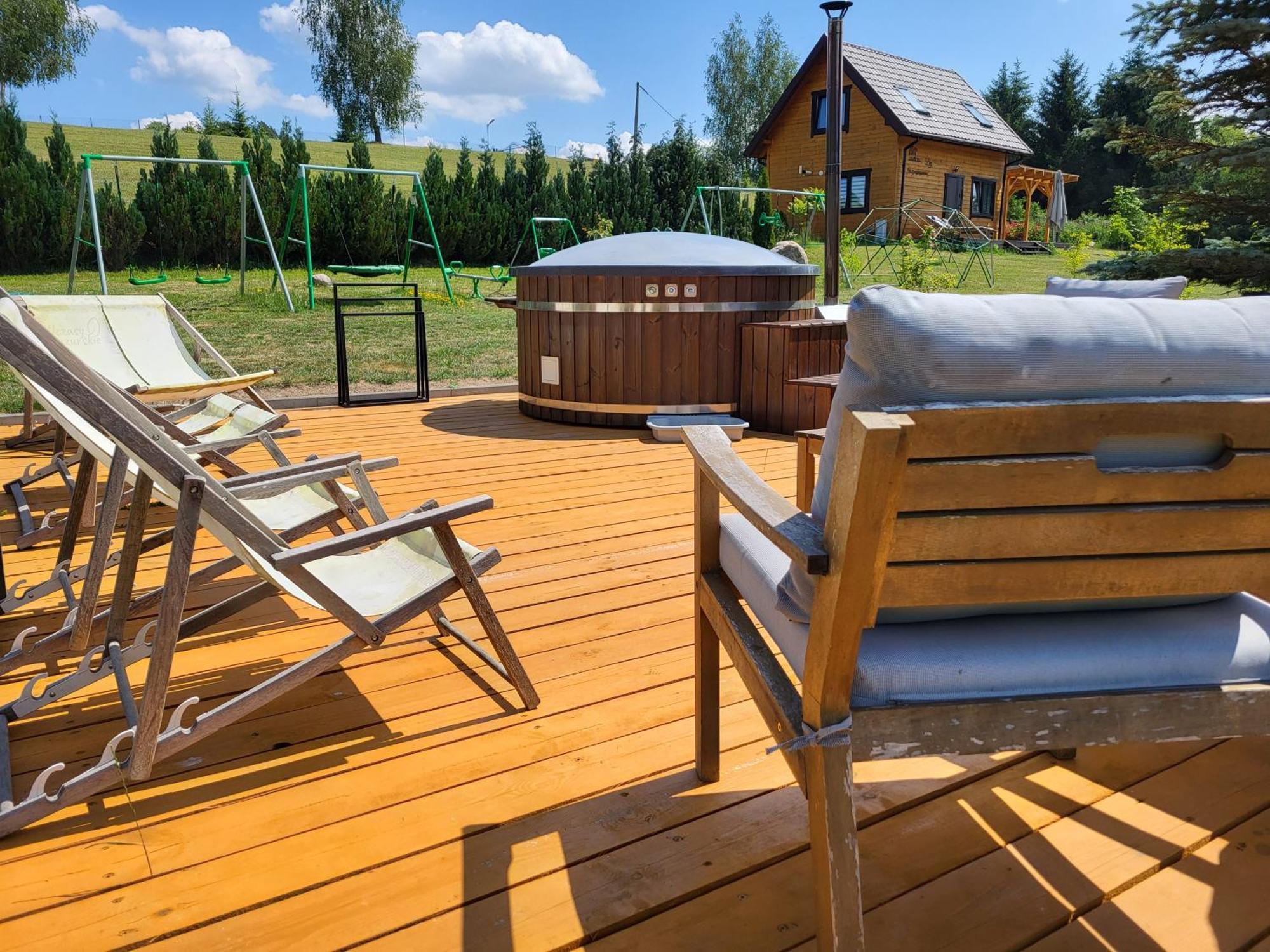 Wczasymazurskie - Domek Caloroczny " Lawenda" Mazury Moldzie Eksteriør billede